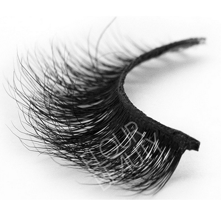 3D wispy styles mink strip lashes private label China factory EA117